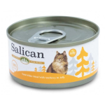 Salican 貓罐頭 白肉吞拿魚鳀魚啫喱 85g 橙 (001972) 貓罐頭 貓濕糧 Salican 寵物用品速遞