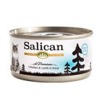 Salican 貓罐頭 清湯鮮雞肉+羊肉 85g (002882) 貓罐頭 貓濕糧 Salican 寵物用品速遞