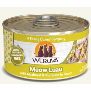 貓罐頭-貓濕糧-WeRuVa-主食貓罐頭-野生鯖魚及南瓜-156g-001818-WeRuVa-寵物用品速遞