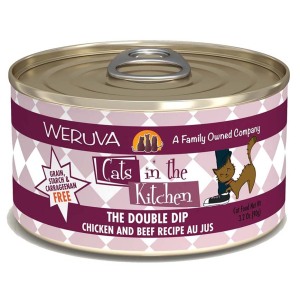 WeRuVa-廚房系列-主食貓罐頭-雞湯-無骨去皮雞肉-牛肉-The-Double-Dip-170g-001867-WeRuVa-寵物用品速遞