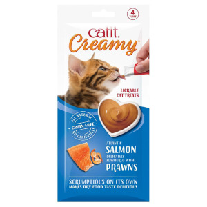 貓小食-Catit-Creamy-營養肉泥-三文魚海蝦味-40g-CT44453-其他-寵物用品速遞
