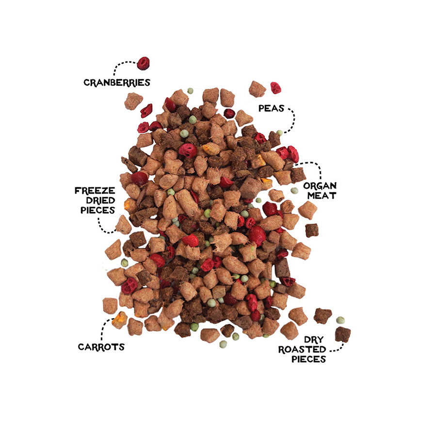 The Simple Food Project 全犬狗糧 凍乾脫水系列 牛及三文魚 1.5lbs (圖片3)