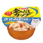 CIAO 貓零食 日本金湯鰹味杯 雞肉．柴魚片味 70g 貓貓清貨特價區 貓糧及貓砂 寵物用品速遞