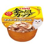CIAO 貓零食 日本金湯鰹味杯 雞肉．金槍魚．柴魚片味 70g 貓貓清貨特價區 貓糧及貓砂 寵物用品速遞