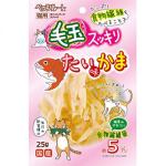 日本Petz Route 毛玉 去毛球 鯛魚絲 25g (貓用) (粉紅) 貓零食 寵物零食 Petz Route 寵物用品速遞