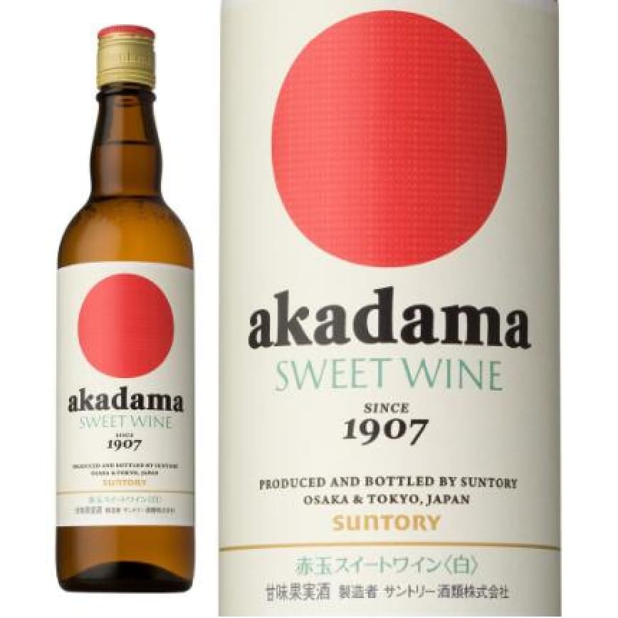 日本三得利赤玉白酒 Suntory akadama SWEET WINE White 550ml (圖片3)