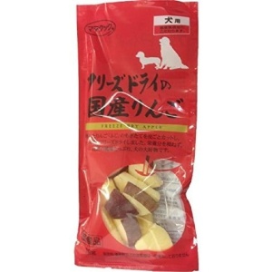 狗小食-日本但馬高原-ママクック-狗狗小食-乾燥蘋果乾-12g-紅-其他-寵物用品速遞
