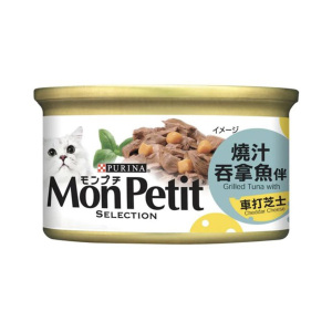 MonPetit-至尊系列-燒汁吞拿魚伴車打芝士-85g-車打芝士-粉藍黃-NE12342166-MonPetit-寵物用品速遞