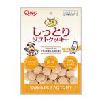 日本Q-PET 狗小食 愛情レストラン 低聚醣無麩質曲奇零食 牛奶味 100g (橙) 狗零食 Q-PET 寵物用品速遞