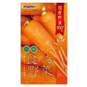 DoggyMan-日本DoggyMan-100-国產野菜-健康小食-胡蘿蔔條-30g-橙-DoggyMan-寵物用品速遞