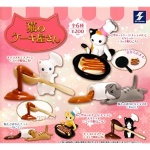 日本直送 貓公仔擺設 貓廚師蛋糕店 一套六隻 (TBS) - 清貨優惠 生活用品超級市場 貓咪精品