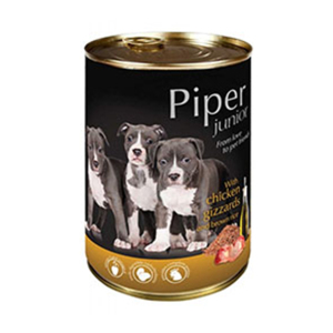 狗罐頭-狗濕糧-Piper-黑鑽狗罐頭系列-幼犬配方-雞胗-糙米-400g-PCGJ400-Piper-寵物用品速遞