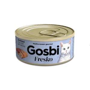 貓罐頭-貓濕糧-Gosbi-Fresko-貓罐頭-吞拿魚-大蝦-70g-GFTL70-Gosbi-寵物用品速遞