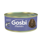 Gosbi Plaisirs 無穀物狗罐頭 三文魚 185g (GPS185) 狗罐頭 狗濕糧 Gosbi 寵物用品速遞