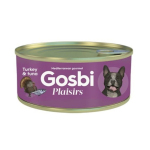 Gosbi Plaisirs 無穀物狗罐頭 火雞及吞拿魚 185g (GPTT185) 狗罐頭 狗濕糧 Gosbi 寵物用品速遞