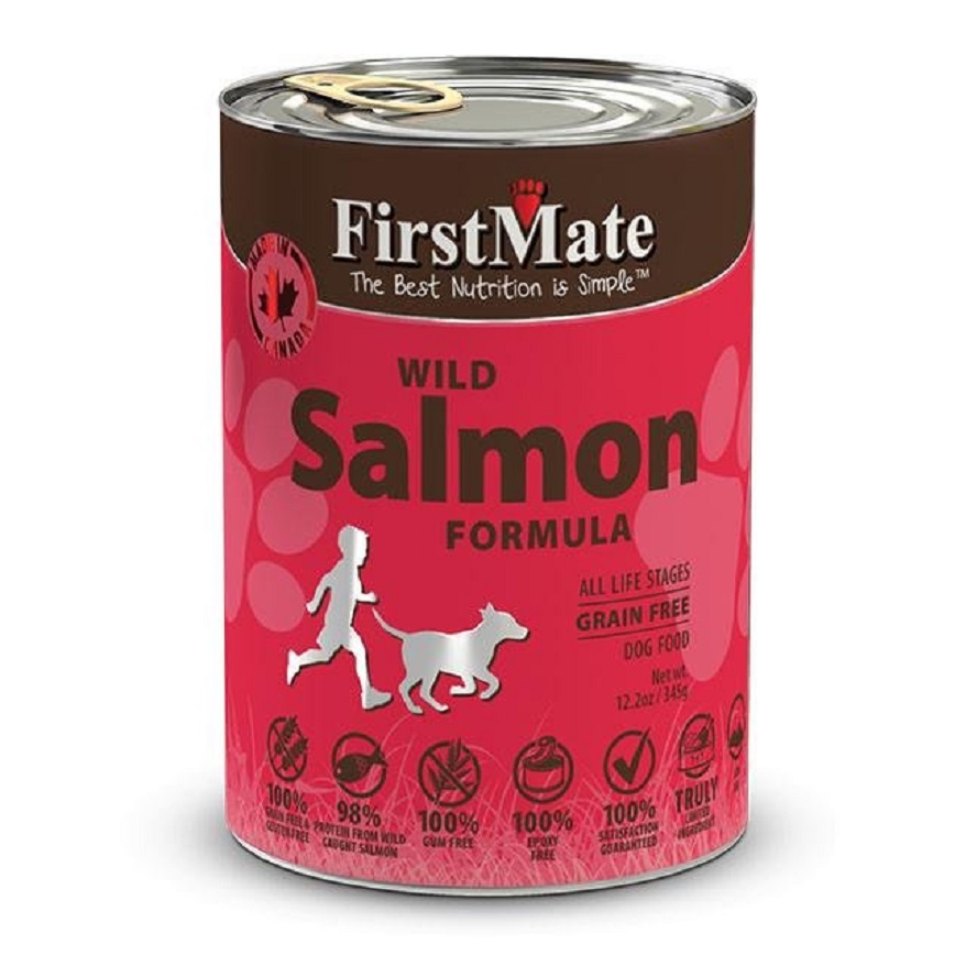 FirstMate FirstMate 狗罐頭 無穀物野生三文魚 354g