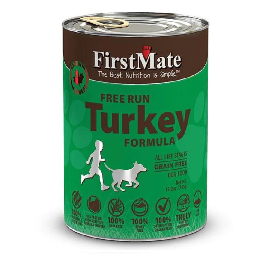 FirstMate FirstMate 狗罐頭 無穀物走地火雞 354g