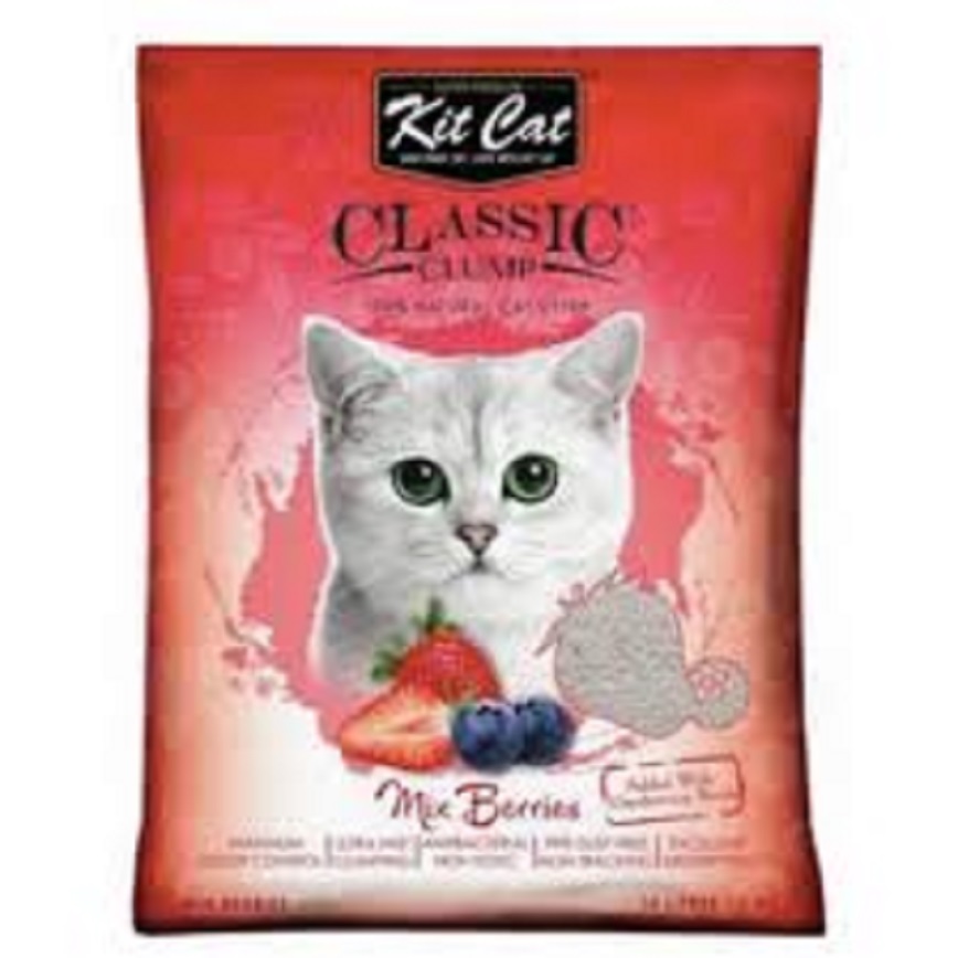 Kit Cat Kit Cat 天然凝結貓砂 草莓味 10L (KC-004)
