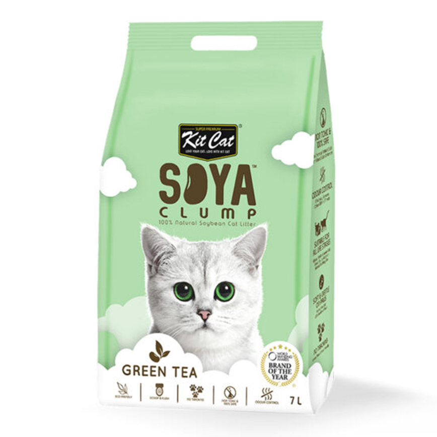 豆腐貓砂 Kit Cat 豆腐貓砂 綠茶 7L (KC-9347)