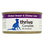 Thrive 貓罐頭 脆樂芙 雞+雞肝 75g (紫色) (T_C_C_CL) 貓罐頭 貓濕糧 Thrive 脆樂芙 寵物用品速遞