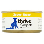Thrive 貓罐頭 脆樂芙 雞胸肉Chicken Breast 75g (鮮黃色) (T_C_C_1) 貓罐頭 貓濕糧 Thrive 脆樂芙 寵物用品速遞