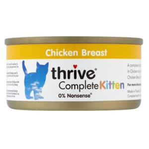 Thrive脆樂芙-幼貓罐頭-雞胸肉-Kitten-Chicken-Breast-75g-黃色幼貓-T_C_C_K-Thrive-脆樂芙-寵物用品速遞