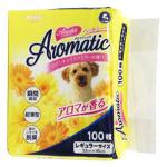 Petio Aromatic 香味寵物尿墊 狗尿墊 狗尿片 [33*45 S碼 100枚] (藍) (TBS) 狗狗 狗尿墊 寵物用品速遞