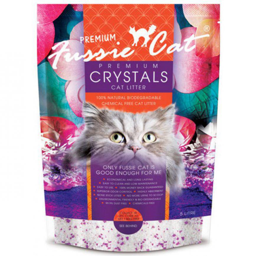 水晶貓砂 Fussie Cat高竇貓水晶砂 5L