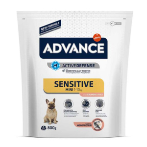 狗糧-ADVANCE-特殊護理-小型成犬糧-過敏護理-MINI-SENSITIVE-800g-921514-ADVANCE-處方糧-寵物用品速遞