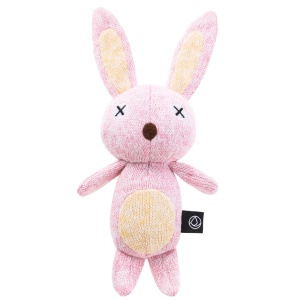 FAD-ファッド-日本FAD-狗狗針織發聲玩具-粉紅兔-一個入-FAD-ファッド-寵物用品速遞