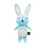 日本FAD 狗狗針織發聲玩具 粉藍兔 一個入 狗玩具 FAD ファッド 寵物用品速遞