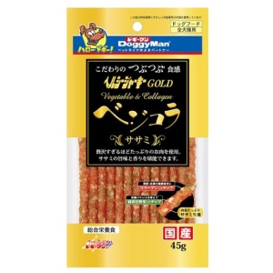 狗小食-日本DoggyMan-狗小食-ベジコラ-野菜肉乾-雞肉-45g-DoggyMan-寵物用品速遞