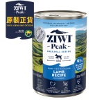 ZiwiPeak 狗罐頭 羊肉配方 Lamb Recipe 390g (CDL) 狗罐頭 狗濕糧 ZiwiPeak 寵物用品速遞