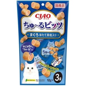 CIAO-貓零食-日本軟心零食粒-扇貝及吞拿魚味-12g-3袋入-深藍-CS-172-CIAO-INABA-貓零食-寵物用品速遞
