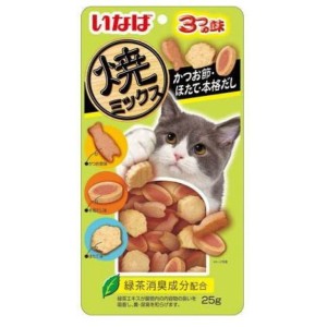 CIAO-貓零食-日本夾心潔齒餅-扇貝及沙丁魚及海鮮味-25g-綠-QSC-123-CIAO-INABA-貓零食-寵物用品速遞