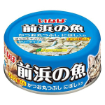 日本INABA 前浜の魚 貓罐頭 鰹魚+小魚乾 115g (IWF-143) 貓罐頭 貓濕糧 CIAO INABA 寵物用品速遞