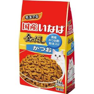 貓糧-日本INABA-金のだし-貓糧-鰹魚-1kg-紅藍-P-91-CIAO-INABA-寵物用品速遞