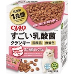 CIAO 貓糧 日本1兆個乳酸菌 子貓用 金槍魚雜錦 20g 10袋入 (粉肉) (P-244) 貓糧 貓乾糧 CIAO INABA 寵物用品速遞