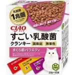 CIAO 貓糧 日本1兆個乳酸菌 金槍魚雜錦 20g 10袋入 (粉紅) (P-245) 貓糧 貓乾糧 CIAO INABA 寵物用品速遞