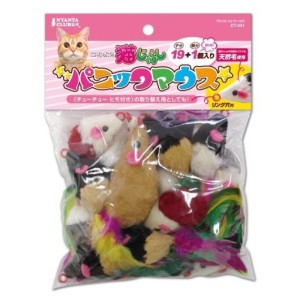 貓咪玩具-日本NYANTA-CLUB-大包裝老鼠玩具-20隻入-其他-寵物用品速遞