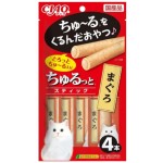 CIAO-貓零食-日本軟心流心棒-金槍魚味-4本入-紅-CS-121-CIAO-INABA-貓零食-寵物用品速遞