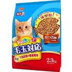 日本Mio三才 特選去毛球貓糧 腎臟及下部尿路健康維持配方 柴魚味 2.3kg (藍色) 貓糧 貓乾糧 Mio三才 寵物用品速遞