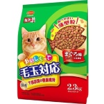 日本Mio三才 特選去毛球貓糧 腎臟及下部尿路健康維持配方 金槍魚味 2.3kg (綠色) 貓糧 貓乾糧 Mio三才 寵物用品速遞