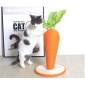 貓咪玩具-劍麻貓爬柱-可愛紅蘿蔔造型-一個-貓抓板-貓爬架