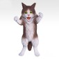 生活用品超級市場-日本直送-貓公仔擺設-驚愕的貓-1枚入-貓咪精品