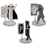 日本直送 公仔擺設 中二病的貓 自備旁白和舞台 1套3隻(TBS) - 清貨優惠 生活用品超級市場 貓咪精品