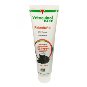 貓咪保健用品-VET-Felovite-II-貓維他命膏-TAURINE-2_5oz-412624-營養膏-保充劑-寵物用品速遞