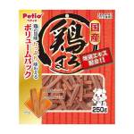 Petio 狗零食 日本產濃郁蒸雞條 原味 250g (90503104) 狗零食 Petio 寵物用品速遞