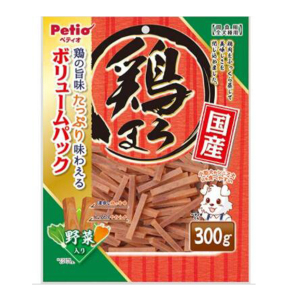 Petio-狗小食-日本產濃郁蒸雞條-高纖蔬菜-300g-90501079-Petio-寵物用品速遞