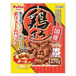 Petio 狗小食 日本產濃郁蒸雞肉波浪條 芝士 270g (90501955) 狗小食 Petio 寵物用品速遞